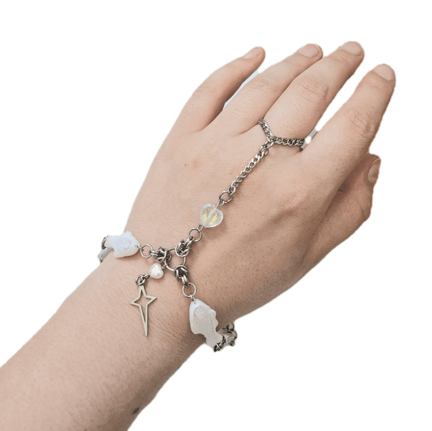 sea foam bracelet