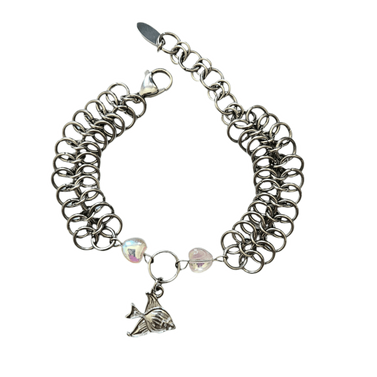rainbow fish bracelet
