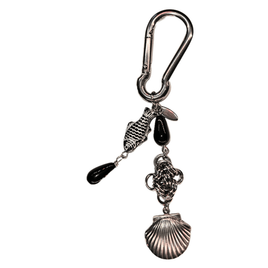 funky fish keychain