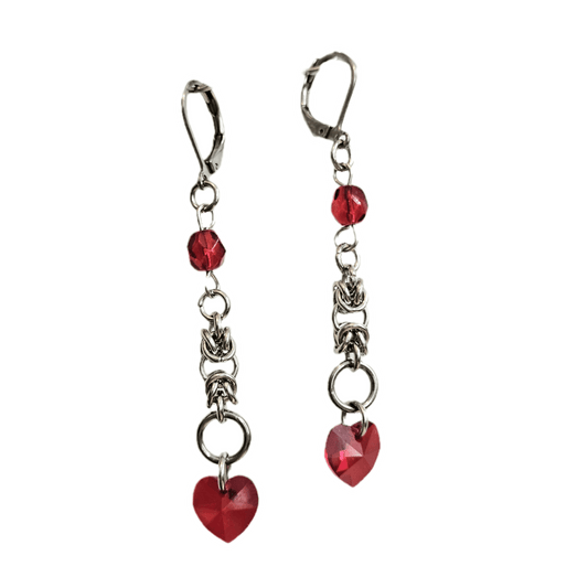 love fairy earrings