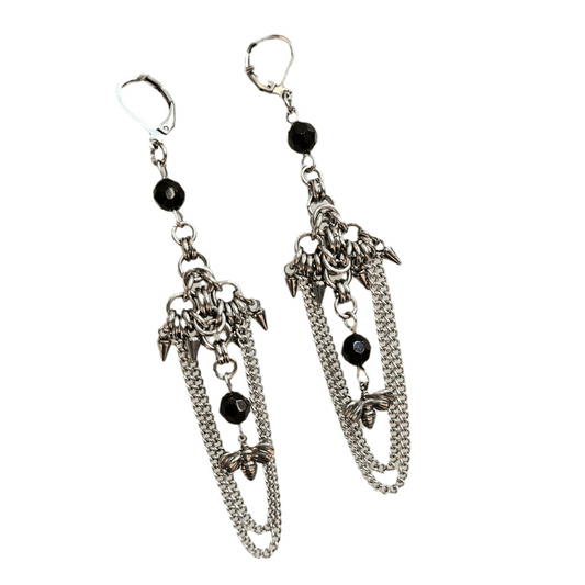 night fairy earrings