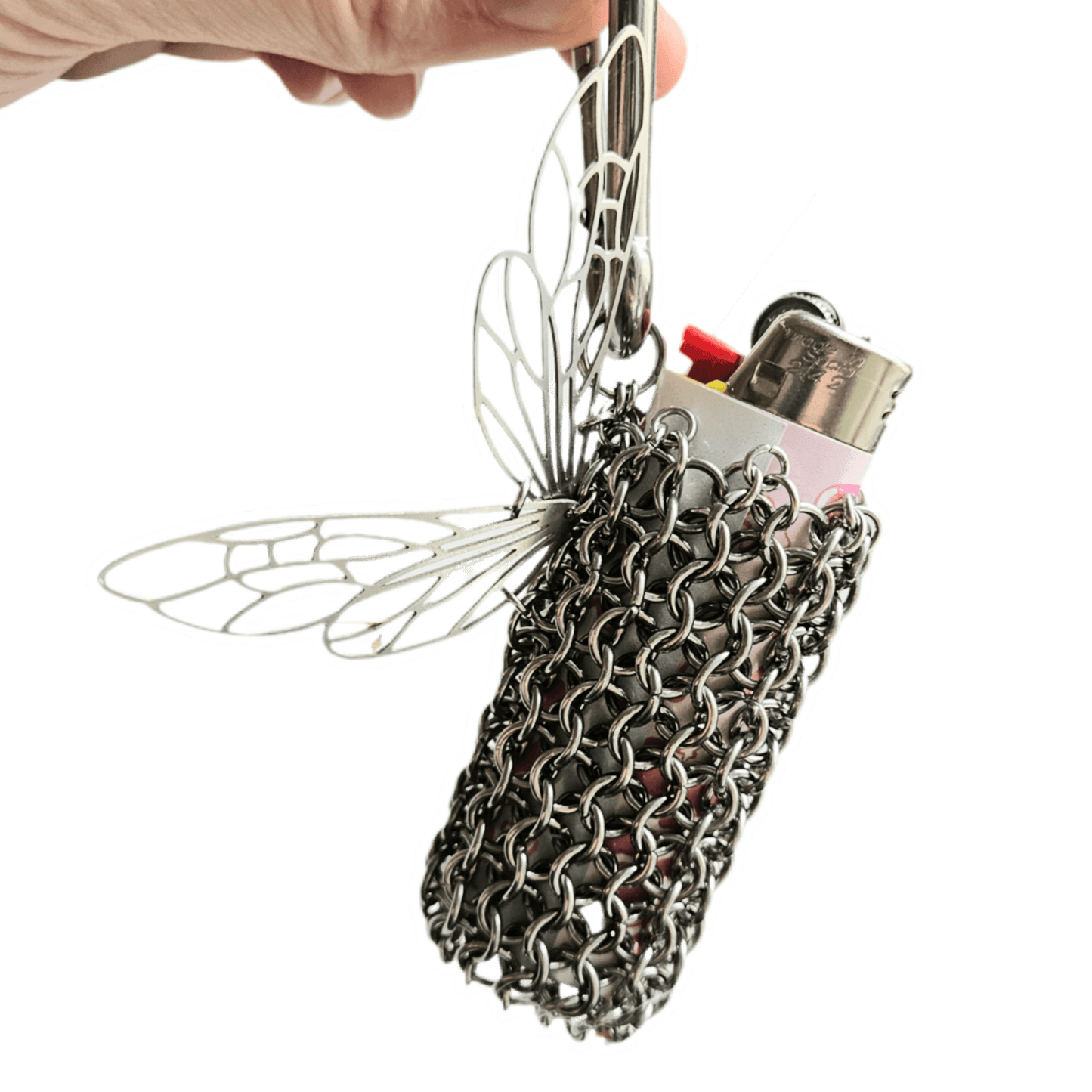 winged lighter case