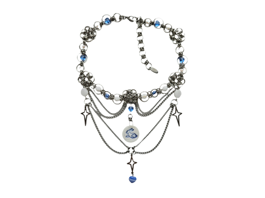 casa moony x monstars blue rabbit