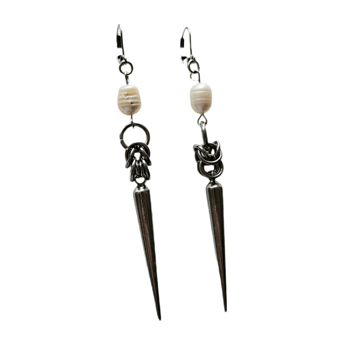 pearls&spikes earrings no.5