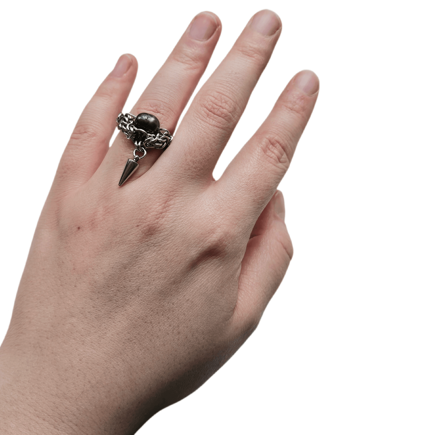 pearls&spikes ring no.2