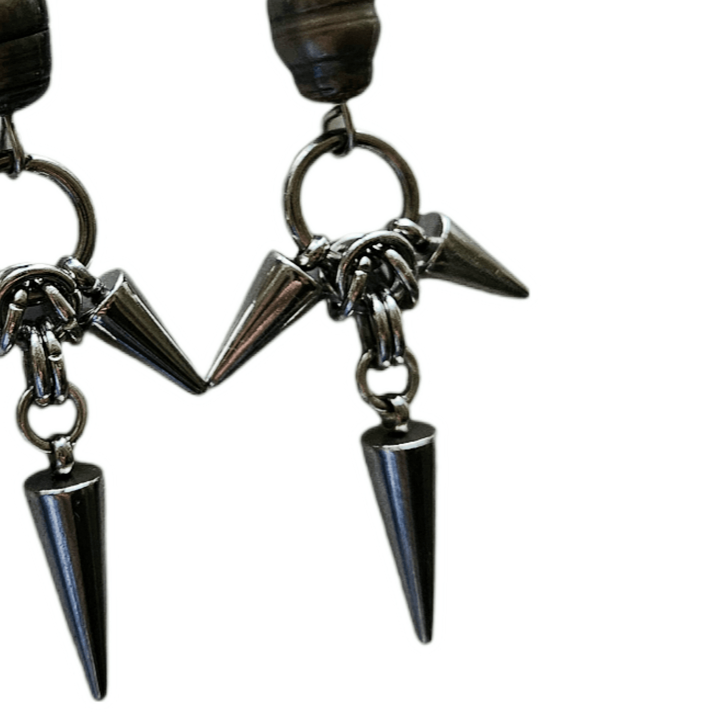 pearls&spikes earrings no.2